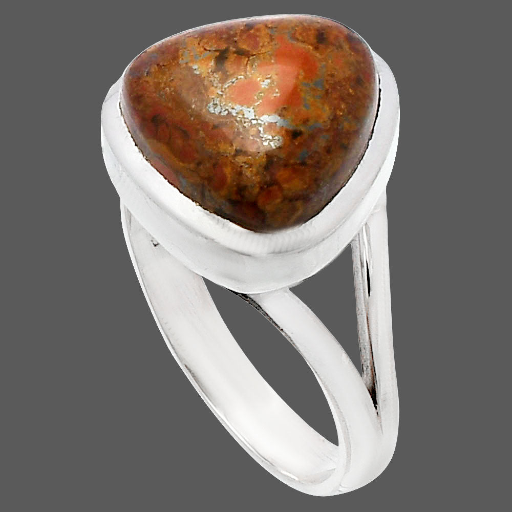 Natural Rare Cady Mountain Agate Ring size-8 R-1005 SDR230372-2