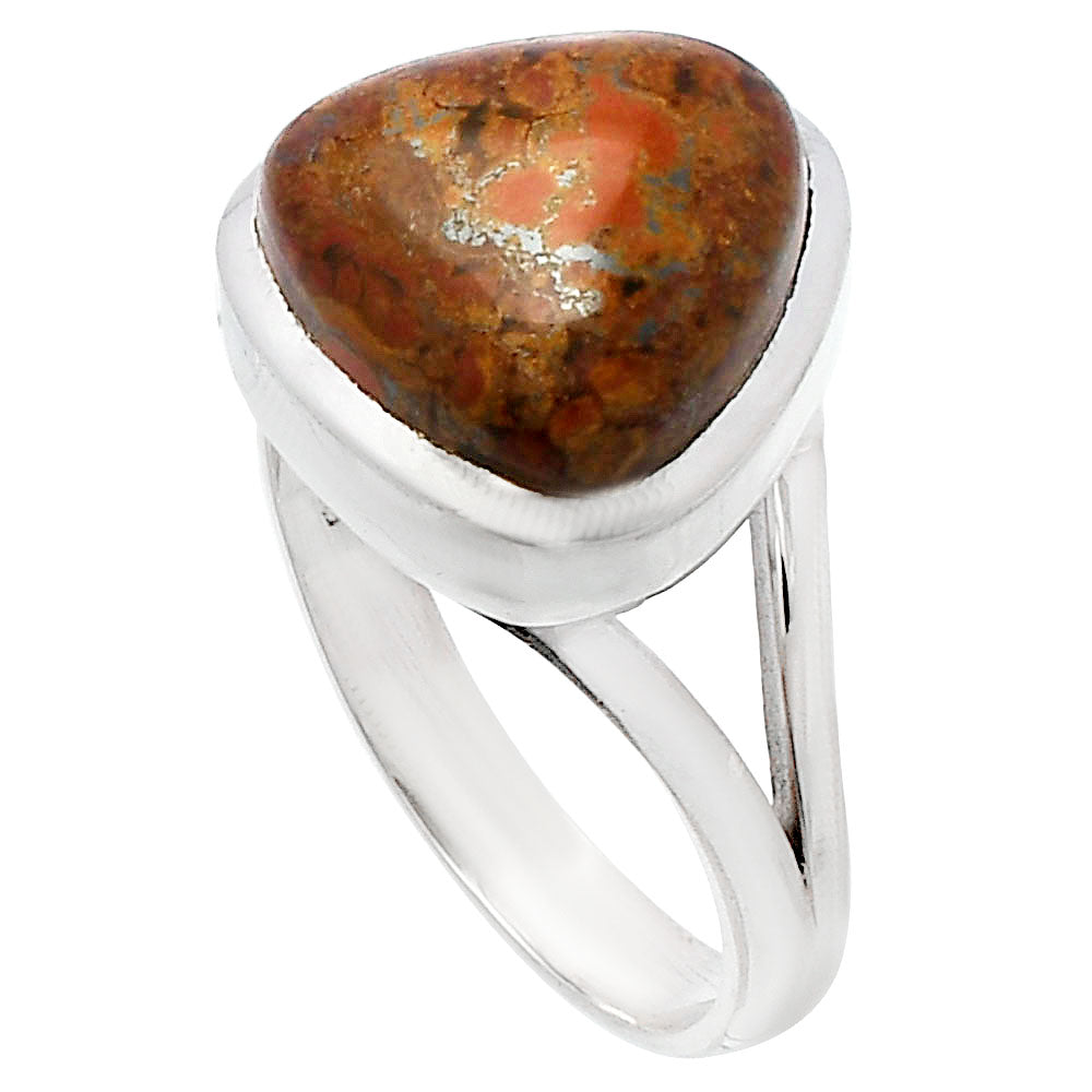 Natural Rare Cady Mountain Agate Ring size-8 R-1005 SDR230372-1