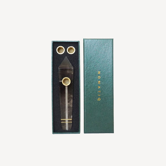 Smokey Quartz Pipe-0